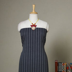 Grey - 2pc unstitched jacquard dress material