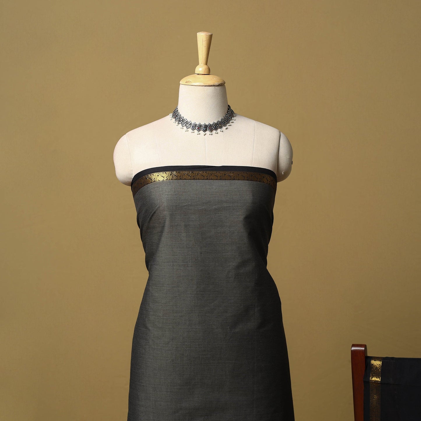 2pc unstitched kandangi chettinad cotton dress material 18