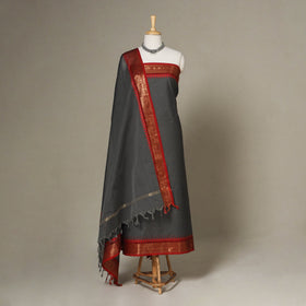 2pc Unstitched Kandangi Chettinad Cotton Dress Material