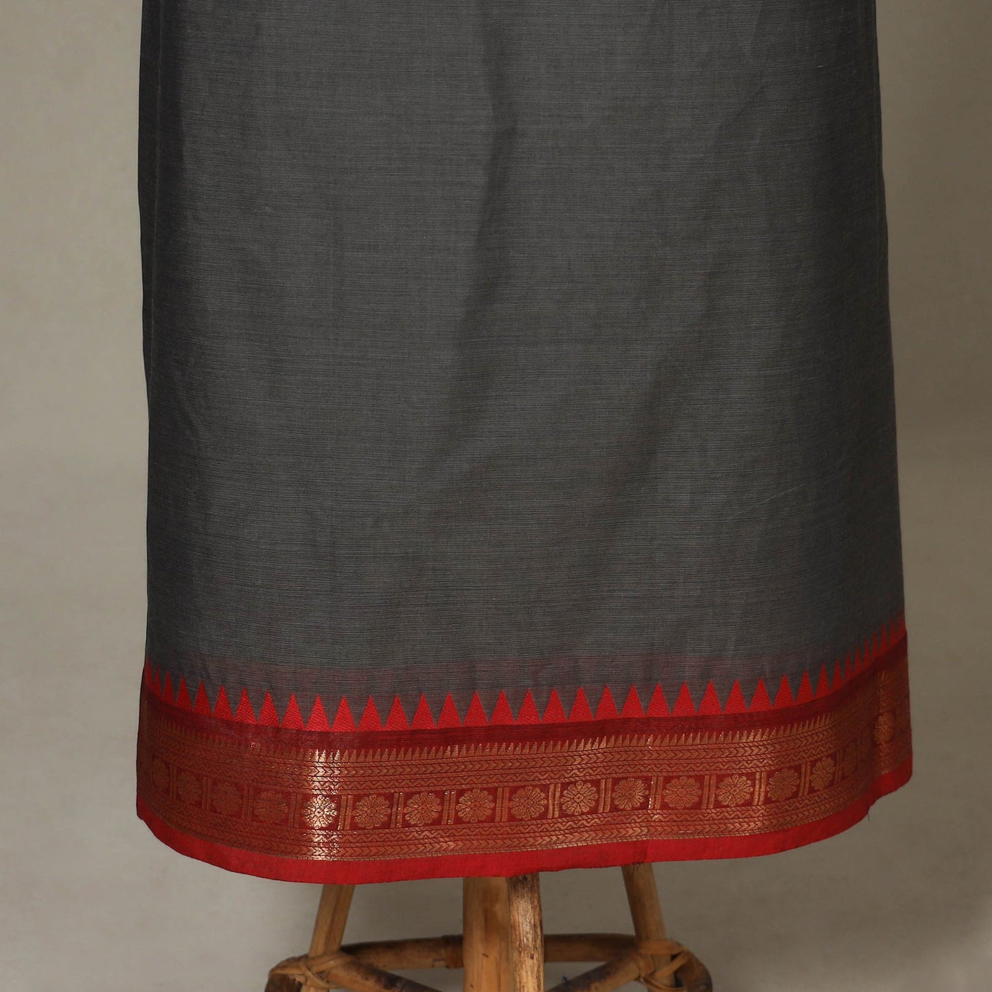 2pc Unstitched Kandangi Chettinad Cotton Dress Material
