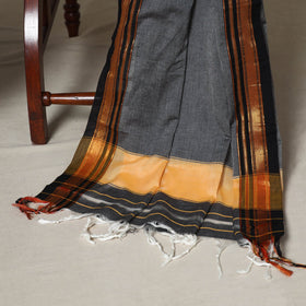 Grey - 3pc cotton unstitched dharwad dress material 01