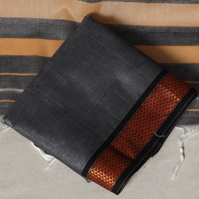 Grey - 3pc cotton unstitched dharwad dress material 02