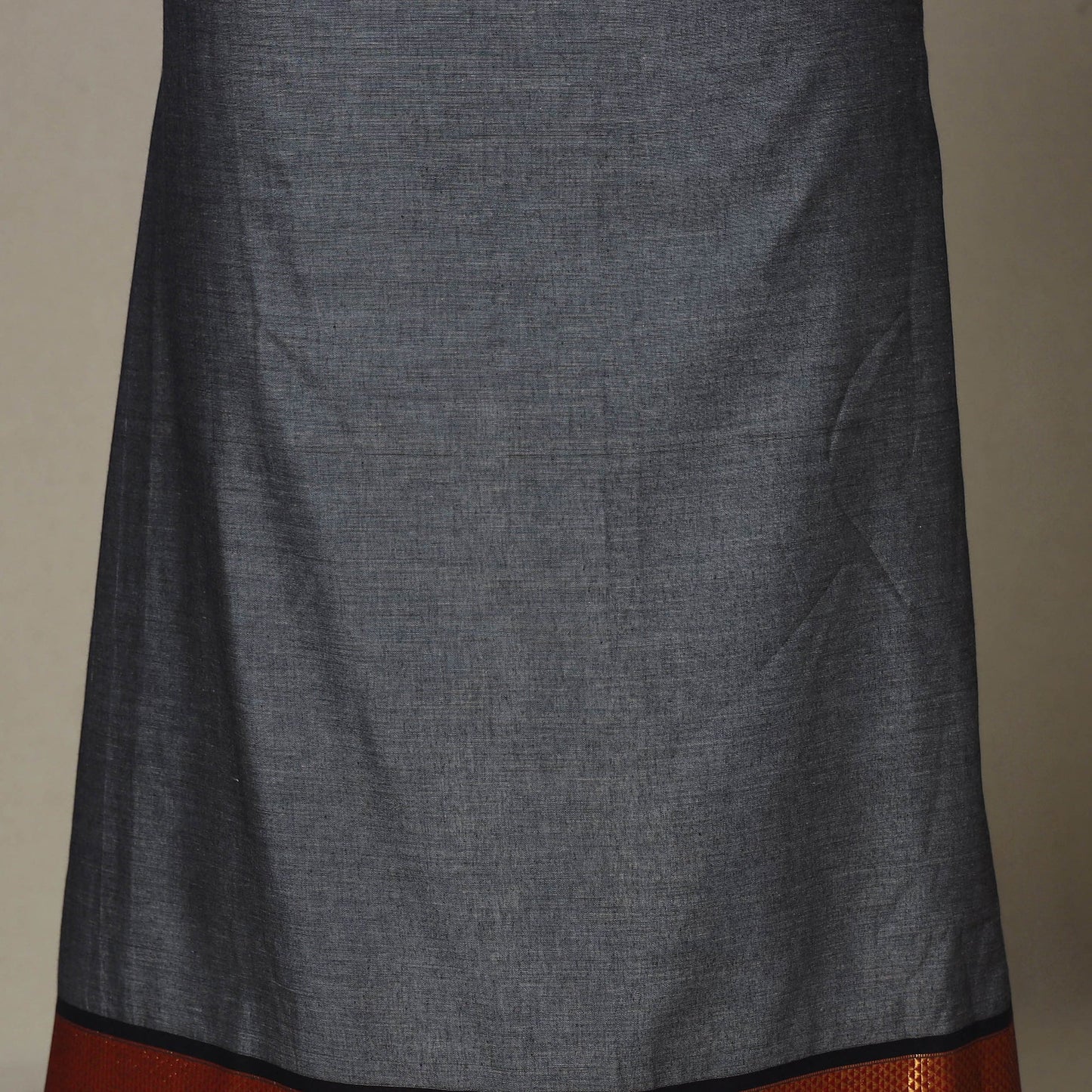 Grey - 3pc cotton unstitched dharwad dress material 07