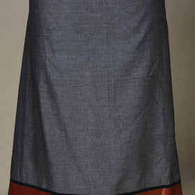 Grey - 3pc cotton unstitched dharwad dress material 07