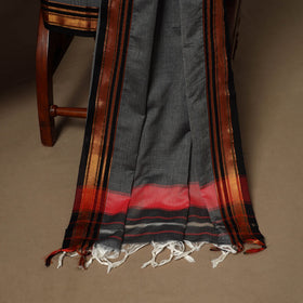 Grey - 3pc cotton unstitched dharwad dress material