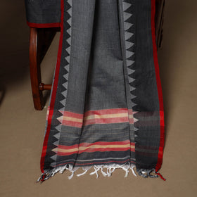 Grey - 3pc cotton unstitched dharwad dress material