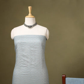 2pc Cotton x Viscose Zari Banarasi Dress Material 