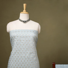 2pc Cotton x Viscose Zari Banarasi Dress Material 