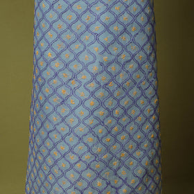 Grey - 3pc hand embroidery cotton lucknow chikankari dress