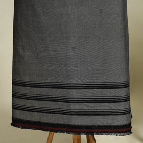  Grey 3pc Handloom Cotton Kutch Bhujodi Dress Material