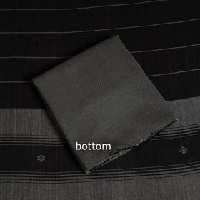  Grey 3pc Handloom Cotton Kutch Bhujodi Dress Material