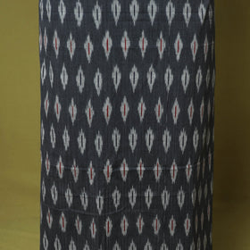 Grey - 3pc handloom cotton unstitched pochampally ikat