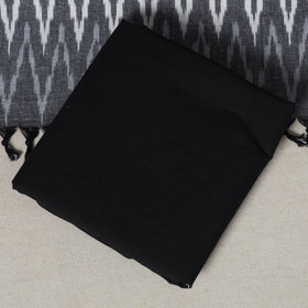 Grey - 3pc handloom cotton unstitched pochampally ikat