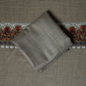 3pc heavy chain stitch embroidered merino wool unstitched