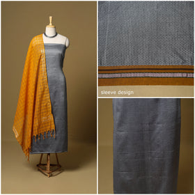 3pc karnataka weave cotton unstitched khun dress material