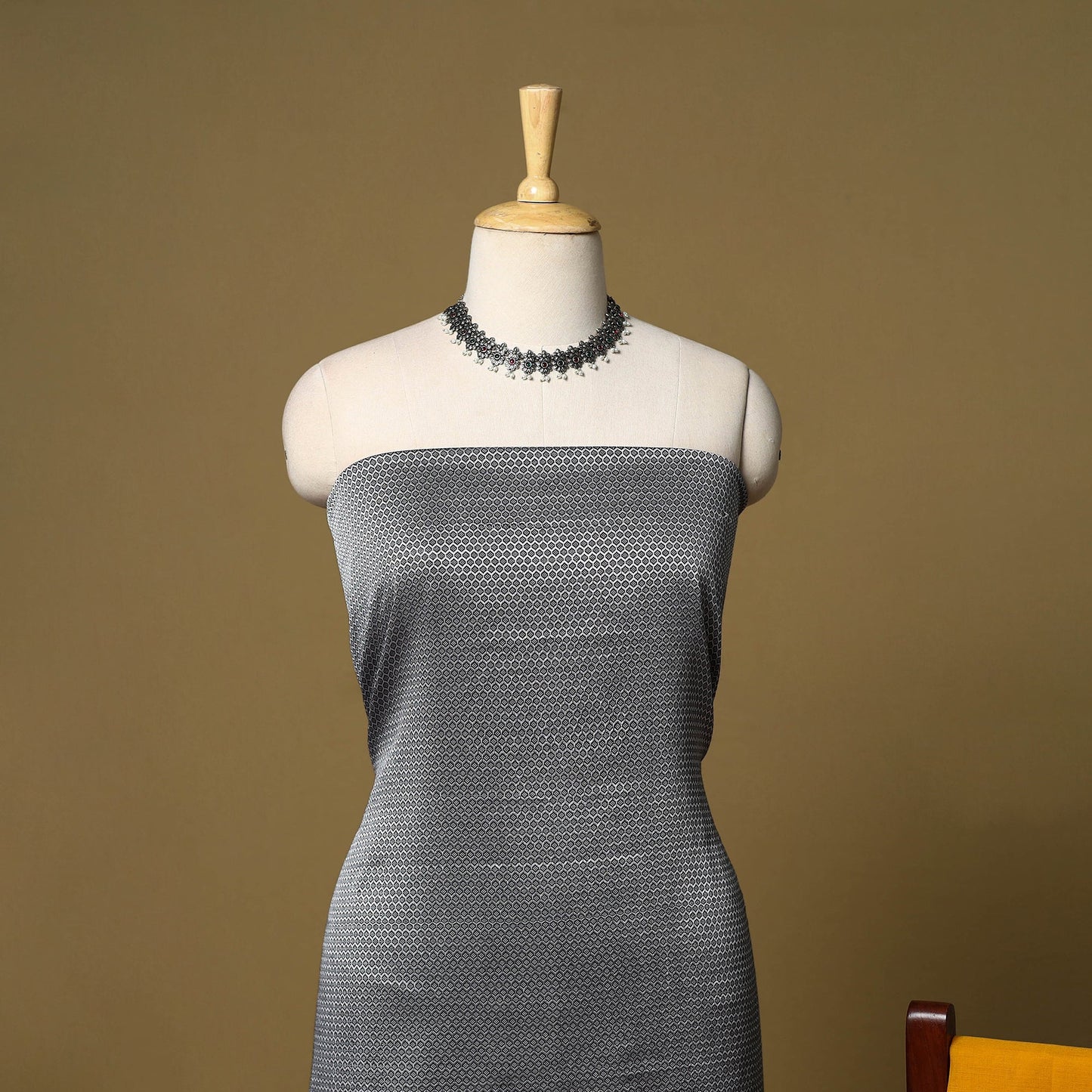 3pc karnataka weave cotton unstitched khun dress material