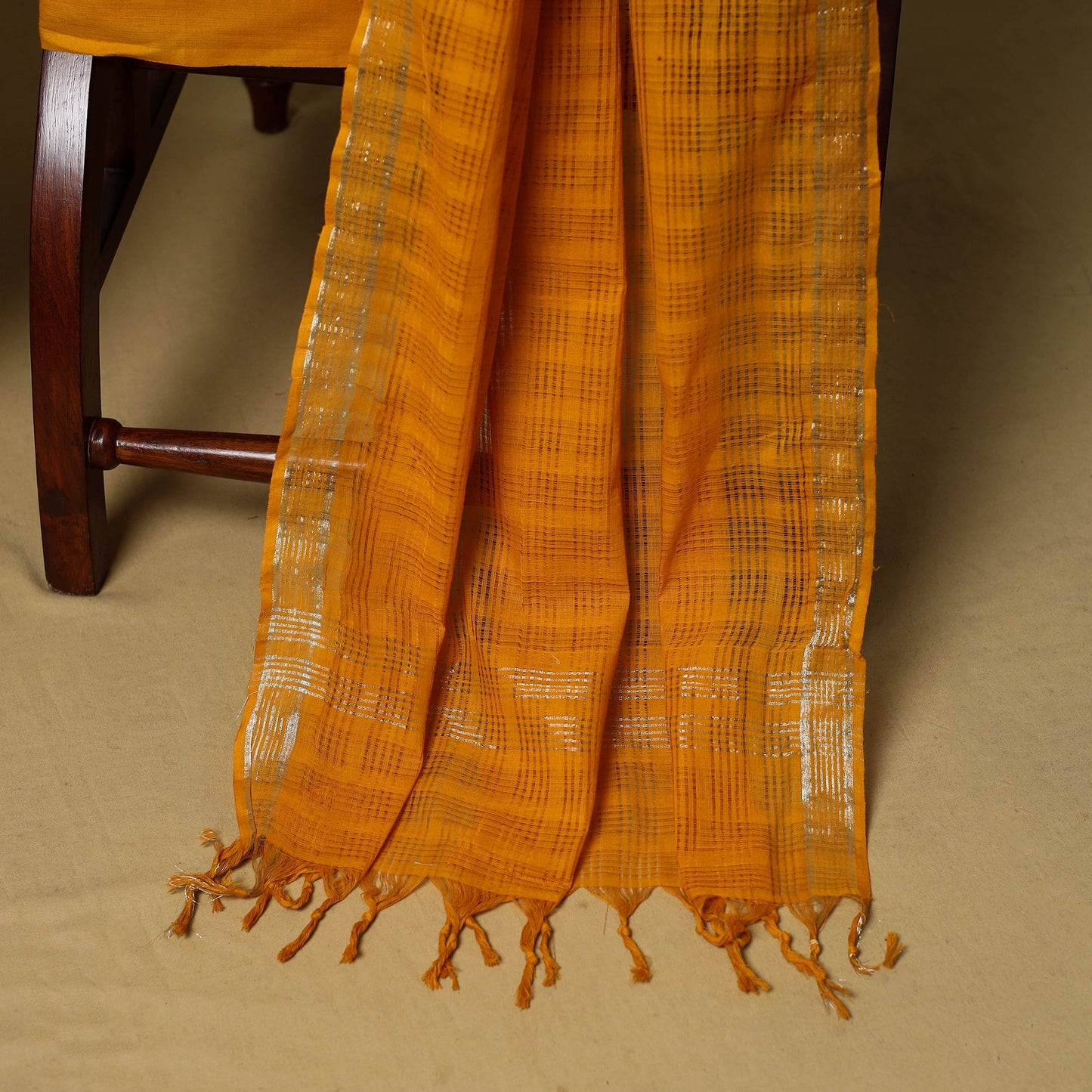 3pc karnataka weave cotton unstitched khun dress material