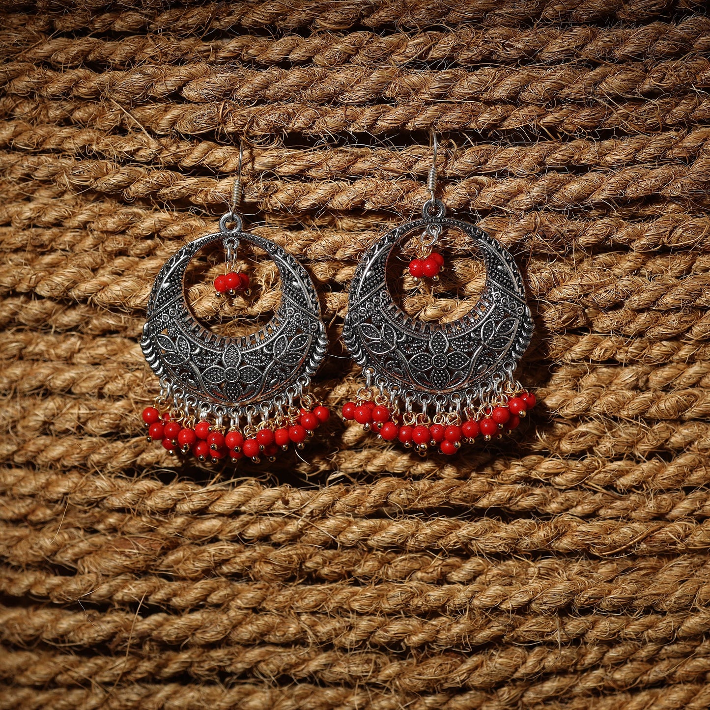  Aadhya Handcrafted GS Beaded Earrings
