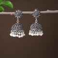  Elegant Beadwork German Silver Earrings Online in India