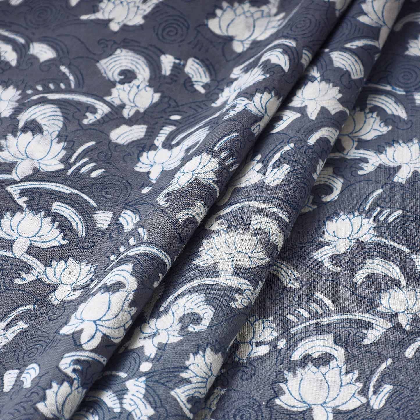  Akola Hand Block Printed Cotton Fabric 