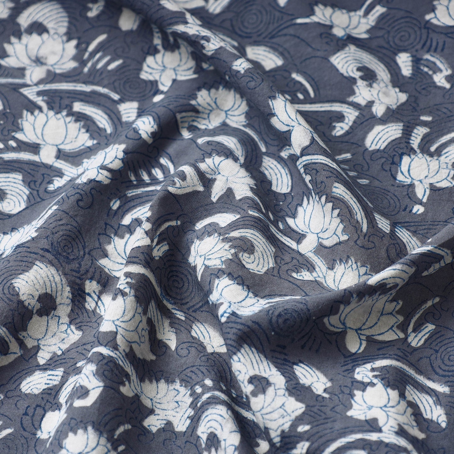  Akola Hand Block Printed Cotton Fabric 