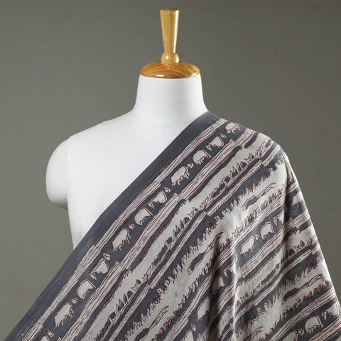 Buy Akola Block Printed Cotton Fabric Online l iTokri.com