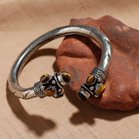  Antique Finish Oxidised German Silver Kada / Bracelet 