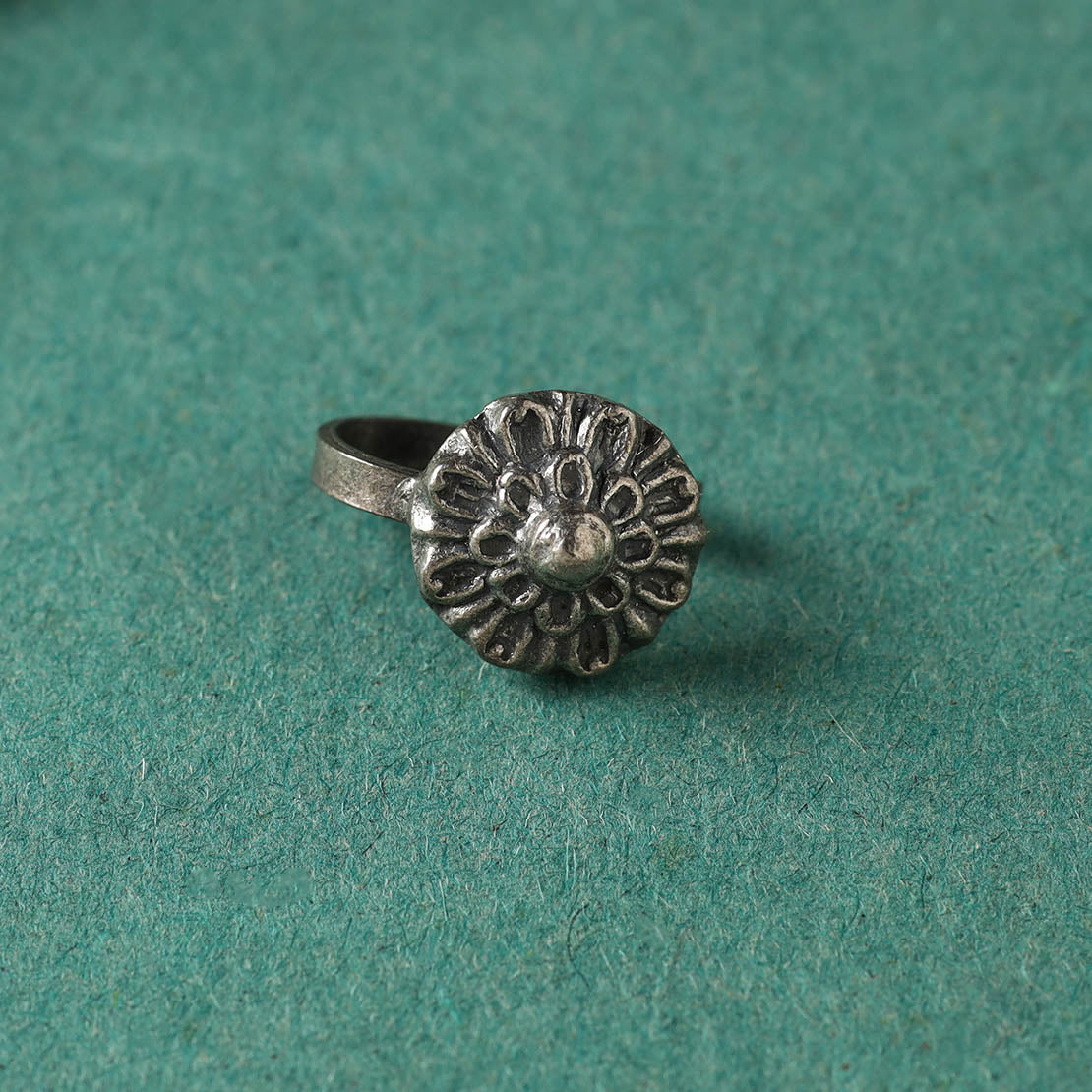  Antique Padma Sterling Silver Nosepin 