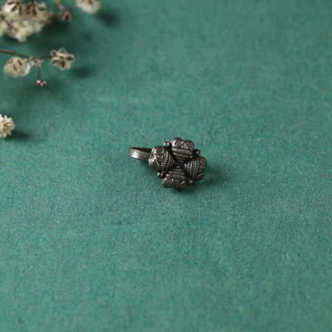  Antique Padma Sterling Silver Nosepin 