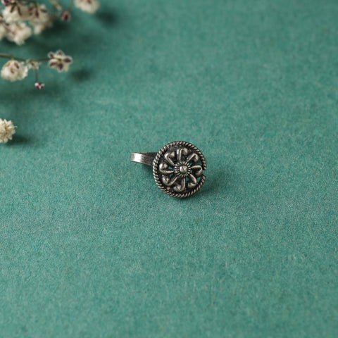  Antique Padma Sterling Silver Nosepin 