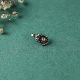  Antique Padma Sterling Silver Nosepin 