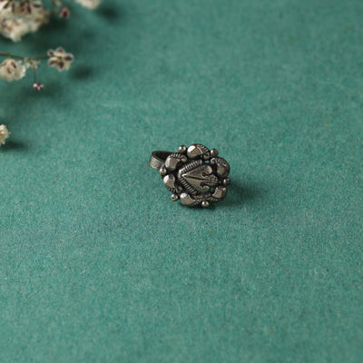  Antique Padma Sterling Silver Nosepin 