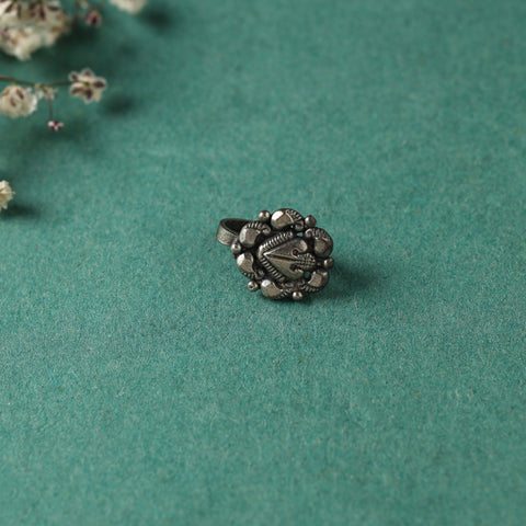  Antique Padma Sterling Silver Nosepin 