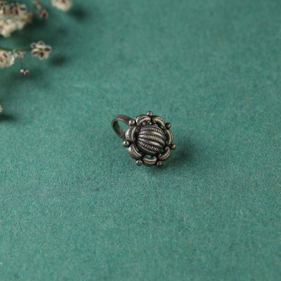  Antique Padma Sterling Silver Nosepin 