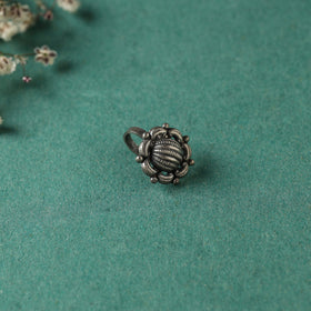  Antique Padma Sterling Silver Nosepin 