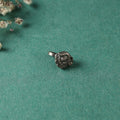  Antique Padma Sterling Silver Nosepin 