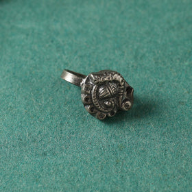  Antique Padma Sterling Silver Nosepin 