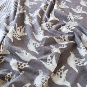  Block Art Print Cotton Double Bindaas Bed Sheet