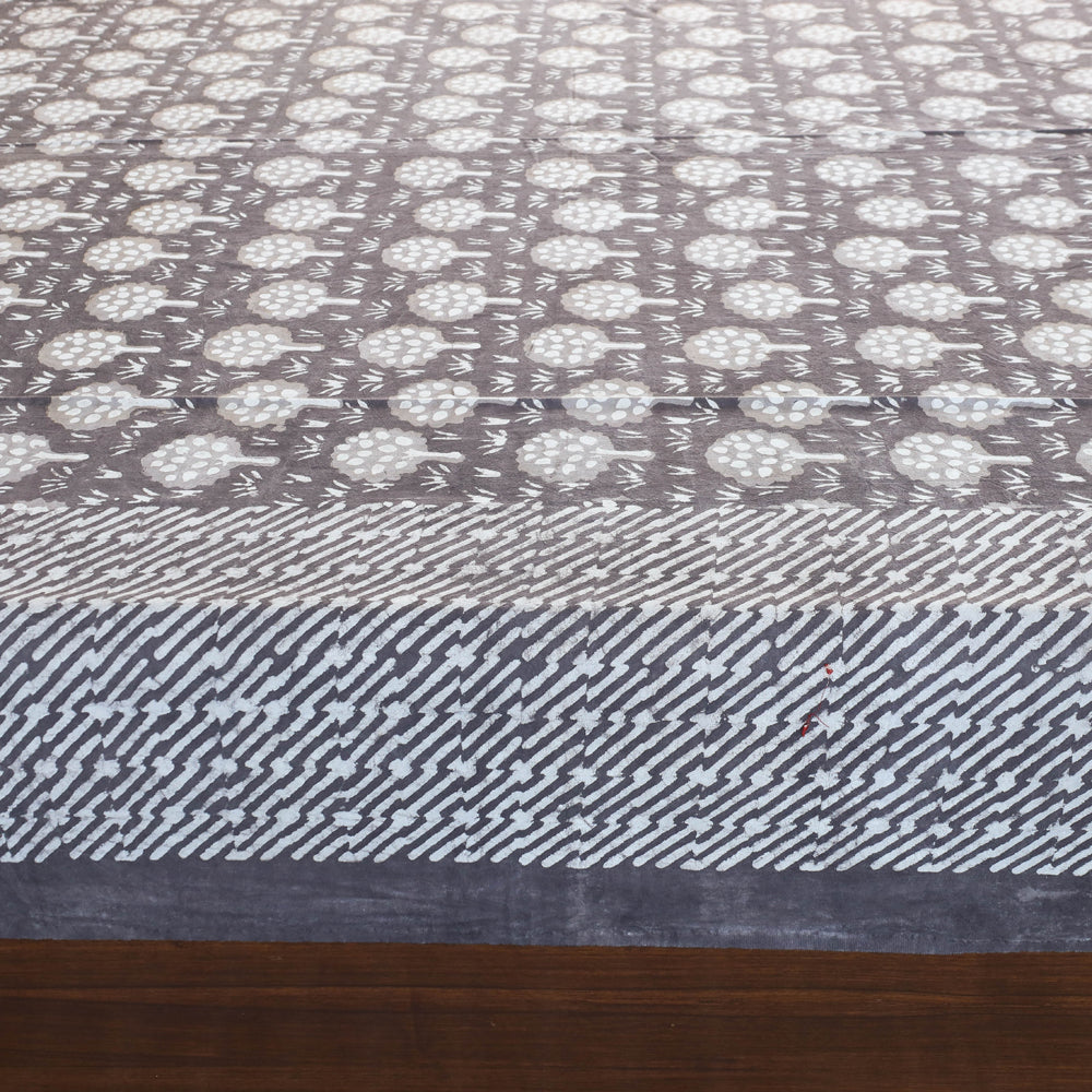  Block Art Print Cotton Double Bindaas Bed Sheet