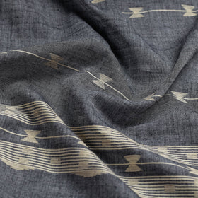  Authentic Dhakai Muslin Jamdani Handwoven Pure Cotton Stole Online 