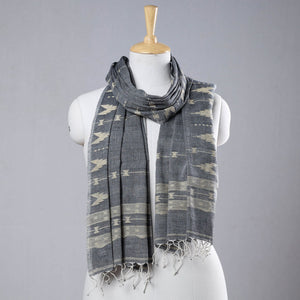  Authentic Dhakai Muslin Jamdani Handwoven Pure Cotton Stole Online 