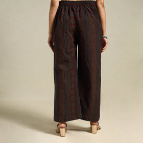 Grey Bagh Block Print Natural Dyed Cotton Palazzo