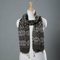 Buy Bagru Block Printed Tagai Work Cotton Stole with Tassels Online at iTokri.com