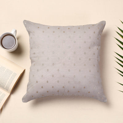 Buy Banarasi Brocade Kinkhab Cushion Cover Online at iTokri.com