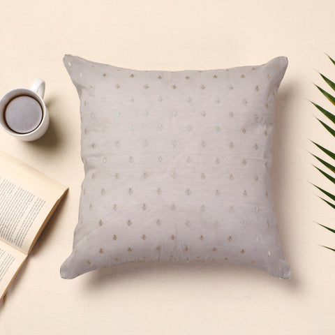Buy Banarasi Brocade Kinkhab Cushion Cover Online at iTokri.com