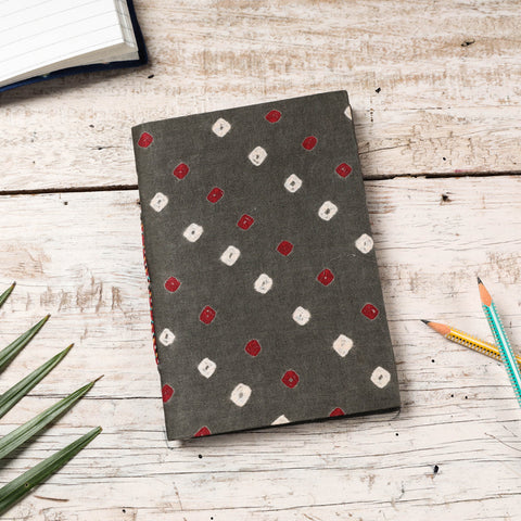  Bandhani Cover Handmade Paper Notebook 