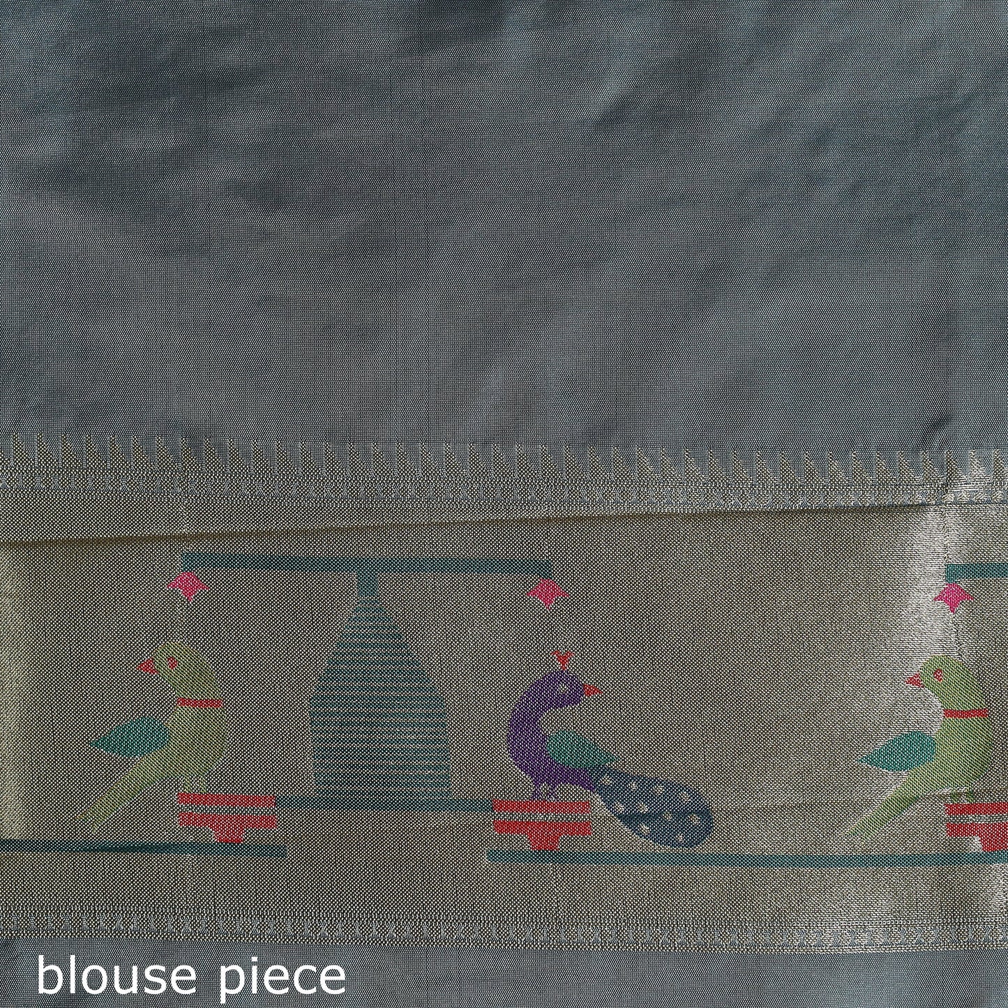 Bangalore silk paithani saree 11 - handcrafted