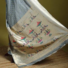 Bangalore silk paithani saree 11 - handcrafted