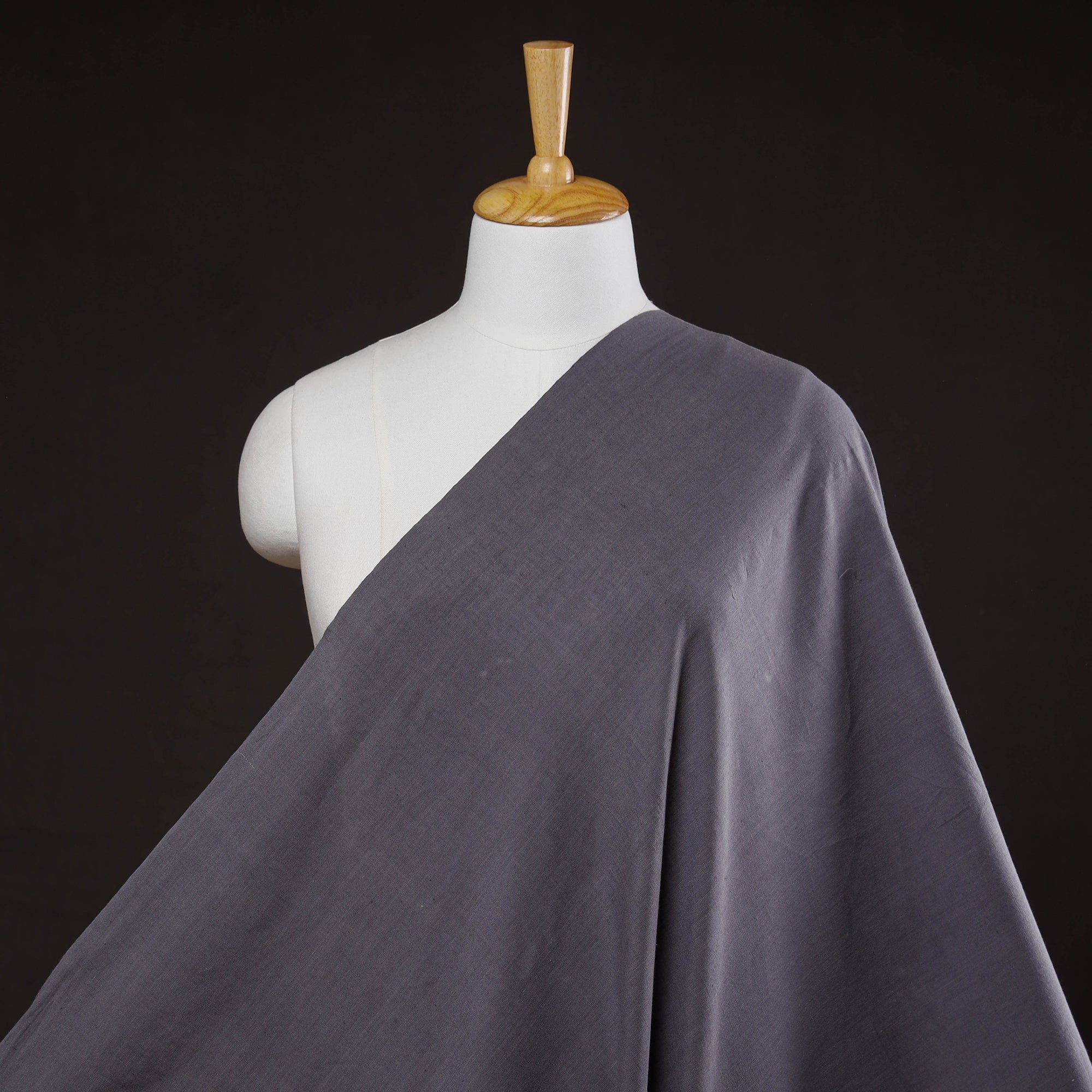 Baragaon Pre Washed Handloom Plain Cotton Fabric
