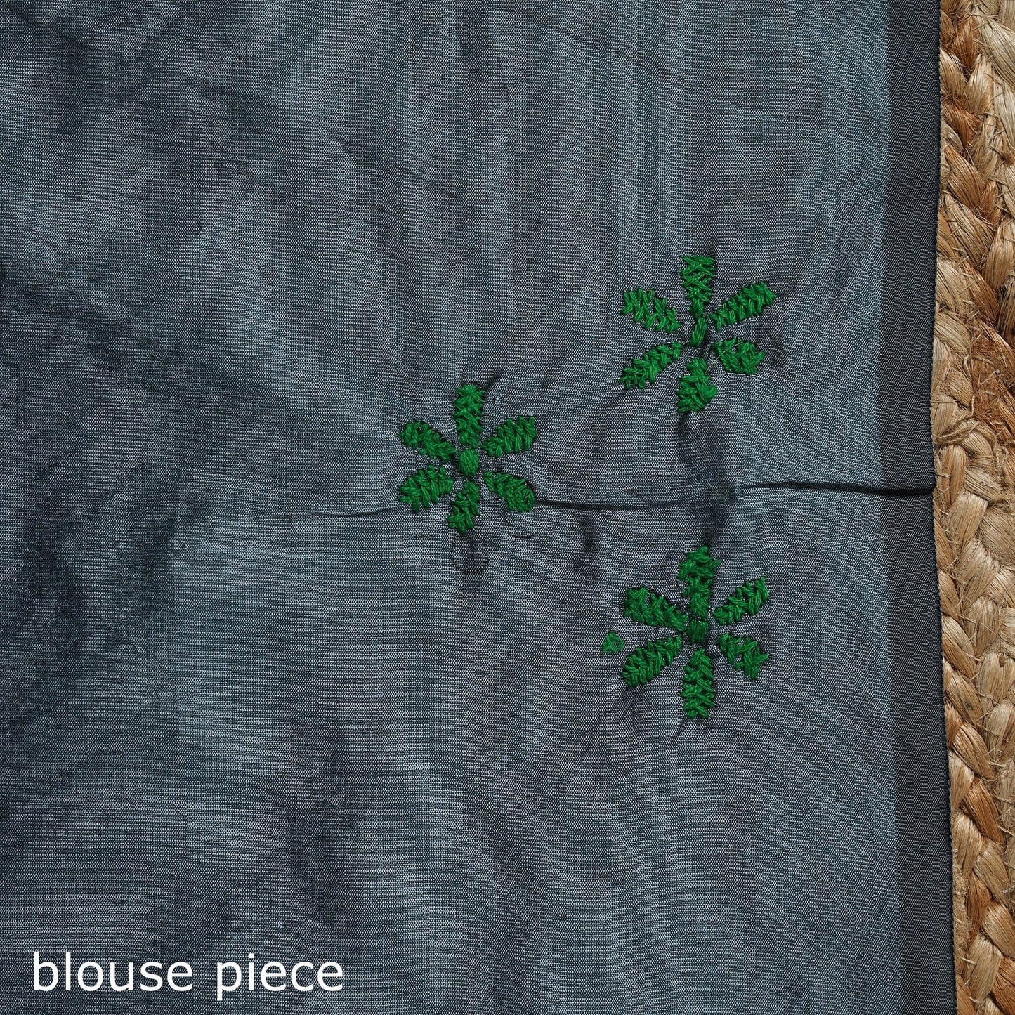 Bengal hand embroidery silk nakshi kantha saree 40